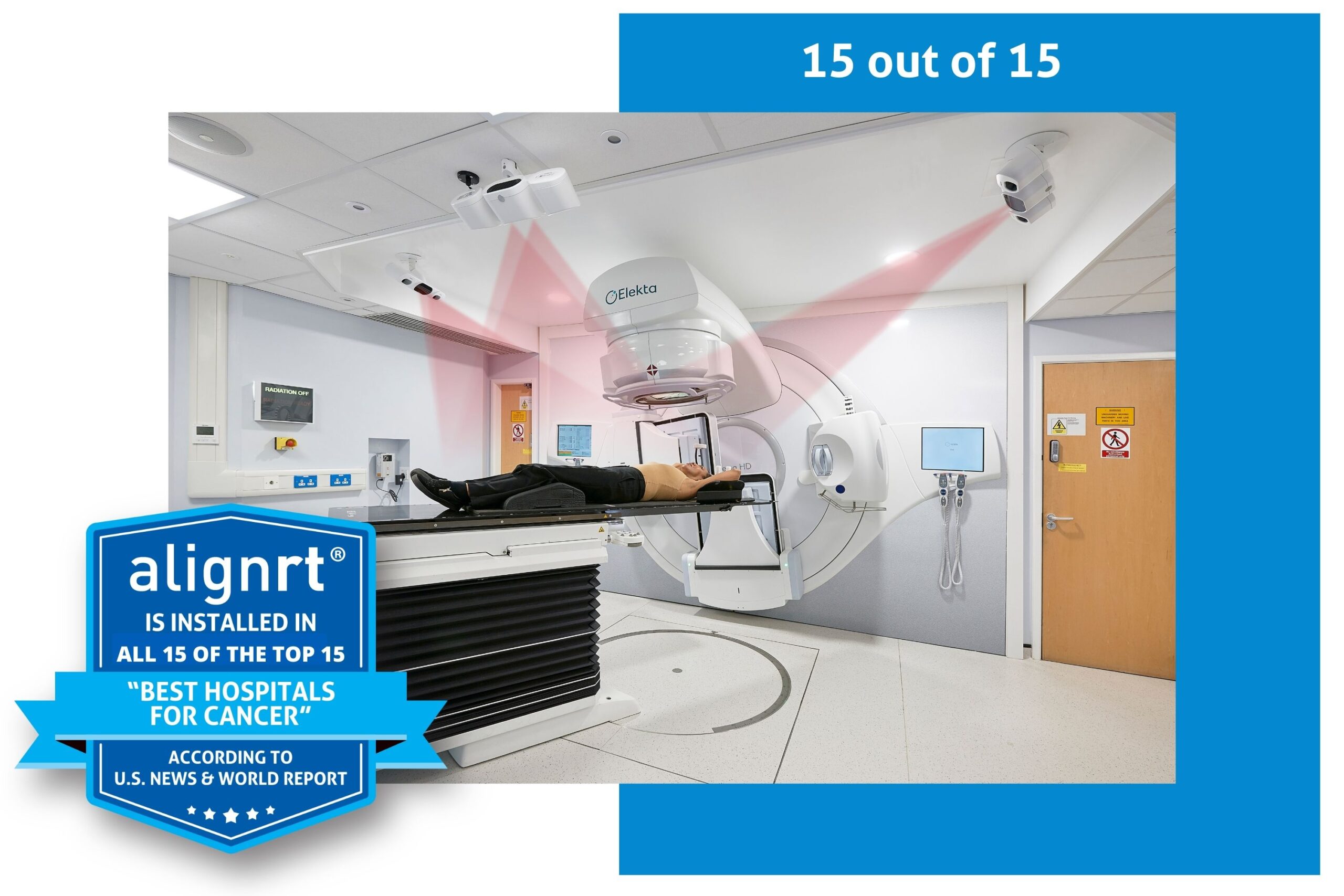AlignRT Used By all 15 of the top 15 “Best Hospitals For Cancer